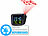 infactory Projektions-Wecker mit VA-Farbdisplay, Versandrückläufer infactory Projektions-Wecker mit VA-Farbdisplays