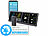 infactory WLAN-Funk-Wetterstation mit Widescreen-VA-Display, Versandrückläufer infactory WLAN-Funk-Wetterstationen mit Ultrawide-VA-Display, Wettervorhersage und App