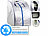 newgen medicals Portable Infrarot-Sauna mit Fußheizung, Versandrückläufer newgen medicals Infrarot Falt-Saunen