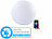 Luminea Home Control WLAN-Akku-Leuchtkugel mit RGBW-LEDs und App, Versandrückläufer Luminea Home Control WLAN-Akku-Leuchtkugeln RGBW
