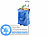 PEARL 2in1-XXL-Einkaufs-Trolley, 55 Liter, Versandrückläufer PEARL 2in1-Einkaufs-Tasche mit abnehmbarem Trolley und Kühltasche