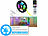 Luminea Home Control Smarter USB-RGB-IC-LED-Streifen, Bluetooth, App, Versandrückläufer Luminea Home Control