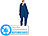 PEARL basic Jumpsuit aus flauschigem Fleece, blau, Größe XXL (Versandrückläufer) PEARL basic Jumpsuits