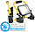 Luminea Klappbarer Profi-LED-Baustrahler Versandrückläufer Luminea 230-Volt-Baustrahler (spritzwassergeschützt)
