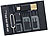 PEARL 2er-Set SIM-Karten-Organizer mit microSD-Card-Reader für USB OTG PEARL SIM-Kartenhalter mit microSD-Kartenleser und SIM-Adapter