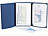 General Office Präsentations-Komplettset für 8 Mappen (blanko) in blau General Office Bewerbungsmappen
