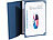 General Office Präsentations-Komplettset für 8 Mappen (blanko) in blau General Office Bewerbungsmappen