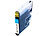 iColor Tintenpatrone für Brother (ersetzt LC980/LC1100), cyan iColor Kompatible Druckerpatronen für Brother-Tintenstrahldrucker