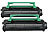 iColor 2er-Set kompatible Toner für Kyocera TK18 iColor Rebuilt Toner Cartridges für Kyocera Laserdrucker