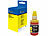 iColor Nachfüll-Tinte für Canon, ersetzt Canon GI-490Y, yellow (gelb) iColor Nachfüll-Tinten für Canon-Tintenstrahldrucker