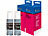 iColor 2er-Set Nachfüll-Tinten für Epson, ersetzt Epson C13T00P140, black iColor
