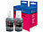 iColor 2er-Set Nachfüll-Tinten für Epson, ersetzt Epson C13T00Q140, black iColor Nachfüll-Tinten für Epson-Tintenstrahldrucker