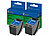recycled / rebuilt by iColor 2er-Set recycled Tintenpatronen für HP T6N04AE, 303XL,bk recycled / rebuilt by iColor Recycled-Druckerpatrone für HP-Tintenstrahldrucker