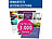 iColor Nachfülltinte für Canon, bk, c, m, y, ersetzt Gi-55, Sparset iColor Multipacks: Nachfüll-Tinten für Canon-Tintenstrahldrucker