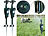 Royal Gardineer 2er-Set Wasserstrahl-Tierschreck, PIR-Sensor, Batteriebetrieb, 120 m² Royal Gardineer Wasserstrahl-Tiervertreiber mit Bewegungsmeldern