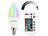 Luminea LED-Kerze E14, RGBW, 4,8 W (ersetzt 40 W), 470 Lumen, dimmbar Luminea