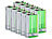 9Volt Block Batterie: tka 10er-Set Superlife 9V-Block Alkaline-Batterien