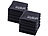 PEARL 10er-Set extra-saugfähige Mikrofaser-Badetücher, 180 x 90 cm, schwarz PEARL Mikrofaser-Badetücher