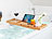 BadeStern Verstellbare Badewannen-Ablage aus Bambusholz, 75 - 109 cm Breite BadeStern Badewannenablagen