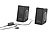 auvisio Stereo-Lautsprecher mit passivem Subwoofer & USB-Stromversorgung, 15 W auvisio PC-Stereo-Lautsprecher mit USB-Stromversorgungen