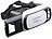 auvisio Virtual-Reality-Brille VRB58.3D und Mini-Game-Controller mit Bluetooth auvisio Virtual-Reality-Brillen für Smartphones
