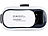 auvisio Virtual-Reality-Brille für Smartphones, 3D-Justierung auvisio Virtual-Reality-Brillen für Smartphones