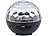 auvisio Mobile Discokugel mit Lautsprecher, Bluetooth & MP3-Player, 12 Watt auvisio Lautsprecher und MP3-Player mit Discokugel und Bluetooth
