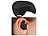 Callstel Winziges Akku-In-Ear-Headset mit One-Touch-Bedienung, Bluetooth 4.0 Callstel In-Ear-Mono-Headsets mit Bluetooth