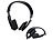 auvisio Faltbares On-Ear-Headset mit Bluetooth, Auto-Pairing, Multipoint, 30 m auvisio Faltbare On-Ear-Headsets mit Bluetooth