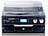 auvisio 5in1-Plattenspieler mit Bluetooth und Digitalisier-Funktion, 40 Watt auvisio HiFi-Stereoanlagen & Audio-Digitalisierer für Schallplatten, CDs und Kassetten