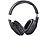 auvisio Faltbares Over-Ear-Headset, Bluetooth, Active Noise Cancelling 20 dB auvisio Over-Ear-Headsets mit Bluetooth und Noise Cancelling