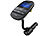 auvisio Kfz-FM-Transmitter, Bluetooth, Freisprecher, MP3, USB-Ladeport, 2,1 A auvisio