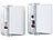 auvisio Aktiv-Multiroom-Stereo-Außen-Lautsprecher, WLAN, Bluetooth, 120W, IP55 auvisio Wetterfeste Multiroom-Stereo-Lautsprecher mit Bluetooth & WiFi