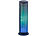 auvisio Mobiler Lautsprecher, Bluetooth, 36 LEDs, Freisprecher, Akku, 12 Watt auvisio LED-Lautsprecher mit Bluetooth