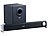 auvisio 2.1-Soundbar mit externem Subwoofer für PC und TV, Bluetooth, 40 Watt auvisio Kompakte Soundbars mit Bluetooth und externen Subwoofer