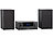 auvisio Mini-HiFi-System mit DVD-/CD-/Media-Player, Bluetooth & FM, 120 Watt auvisio Mini-Stereo-Anlagen mit DVD-/CD-/Media-Player, Bluetooth & Radios