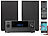 auvisio Mini-HiFi-System mit DVD-/CD-/Media-Player (Versandrückläufer) auvisio Mini-Stereo-Anlagen mit DVD-/CD-/Media-Player, Bluetooth & Radios