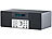 VR-Radio Digitalradio mit DAB+, FM, Bluetooth, CD, Audio-Player, USB-Port, 60 W VR-Radio DAB-Radios mit CD-Player und Bluetooth