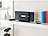 auvisio Vertikale Design-Stereoanlage, FM/DAB+, Bluetooth, CD, MP3, AUX, 40 W auvisio