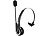 Callstel Profi-Mono-Headset mit Bluetooth, Geräuschunterdrückung, 10-Std.-Akku Callstel 