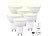 LED Lampe GU10: Luminea 6er-Set LED-Spotlights GU10, 7 W (ersetzt 50 W), 540 Lumen, warmweiß