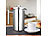 Rosenstein & Söhne 2er-Set Thermo-Kaffeebereiter, French-Press, Edelstahl, 1 Liter Rosenstein & Söhne Thermo-Kaffeepressen vakuum-isoliert