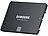 Samsung 850 Series EVO Basic interne SSD-Festplatte 1TB (MZ-75E1T0B) Samsung SSD Festplatten
