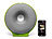 Hercules Mobiler Lautsprecher WAE-BTP02-WG mit Bluetooth, weiß-grün, 25W Hercules Lautsprecher mit Bluetooth & Akku