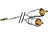 Inakustik HiFi Audio-Kabel 2x Cinch auf 3,5-mm-Klinke, vergoldete Kontakte, 1,5m Inakustik Klinke-auf-Cinch-Audiokabel