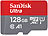 SanDisk Ultra microSDXC, 128 GB, 100 MB/s, Class 10, U1, A1, mit Adapter SanDisk microSD-Speicherkarten UHS U1