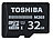 Toshiba microSDHC-Speicherkarte M203 32 GB Class 10 UHS-I inkl. SD-Adapter Toshiba microSD-Speicherkarten UHS U1