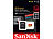 SanDisk Extreme microSDXC-Speicherkarte 128 GB, Class 3 (U3)/V30; A2, 160 MB/s SanDisk microSD-Speicherkarte UHS U3