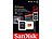 SanDisk Extreme microSDXC-Speicherkarte 256 GB, Class 3 (U3)/V30; A2, 160 MB/s SanDisk microSD-Speicherkarte UHS U3