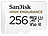 SanDisk High Endurance microSD-Karte mit SD-Adapter, 256 GB, Class 10, U3, V30